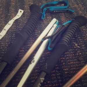 Black Diamond Collapsable Trekking Poles